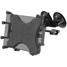 Dual Suction Cup EFB Mount  and X-Grip™ Holder for 10" Tablets