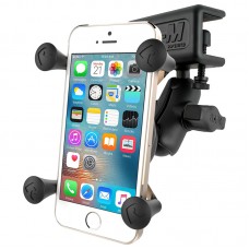 X-Grip® Phone Mount with Glare Shield Clamp Base