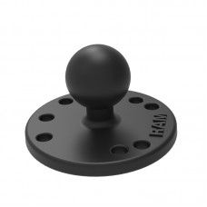 1" Ball Round Base with AMPS Pattern