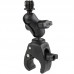 Small Tough-Claw™ Base with Short Double Socket Arm and Universal Action Camera Adapter