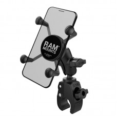RAM® X-Grip® Phone Mount with Tough-Claw™ Small Clamp Base