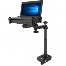 No-Drill™ Laptop Mount for the Ford Transit Full Size Van. Left Hand Drive