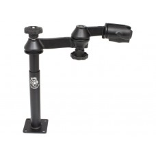 Double Swing Arm Mount with 8" Male and 9" Female Tele-Pole™. 1.5" Ball Socket.