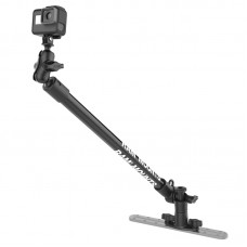 Tough-Pole™ Camera Mount with Single Pipe & Dual Track Base