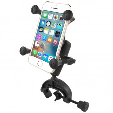 X-Grip® Phone Mount with Composite Yoke Clamp Base