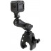 Small Tough-Claw™ Mount with 1" Ball GoPro® Hero Adapter