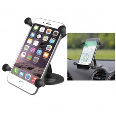 Lil Buddy™ Adhesive Base Mount with Universal X-Grip® Large Phone Holder